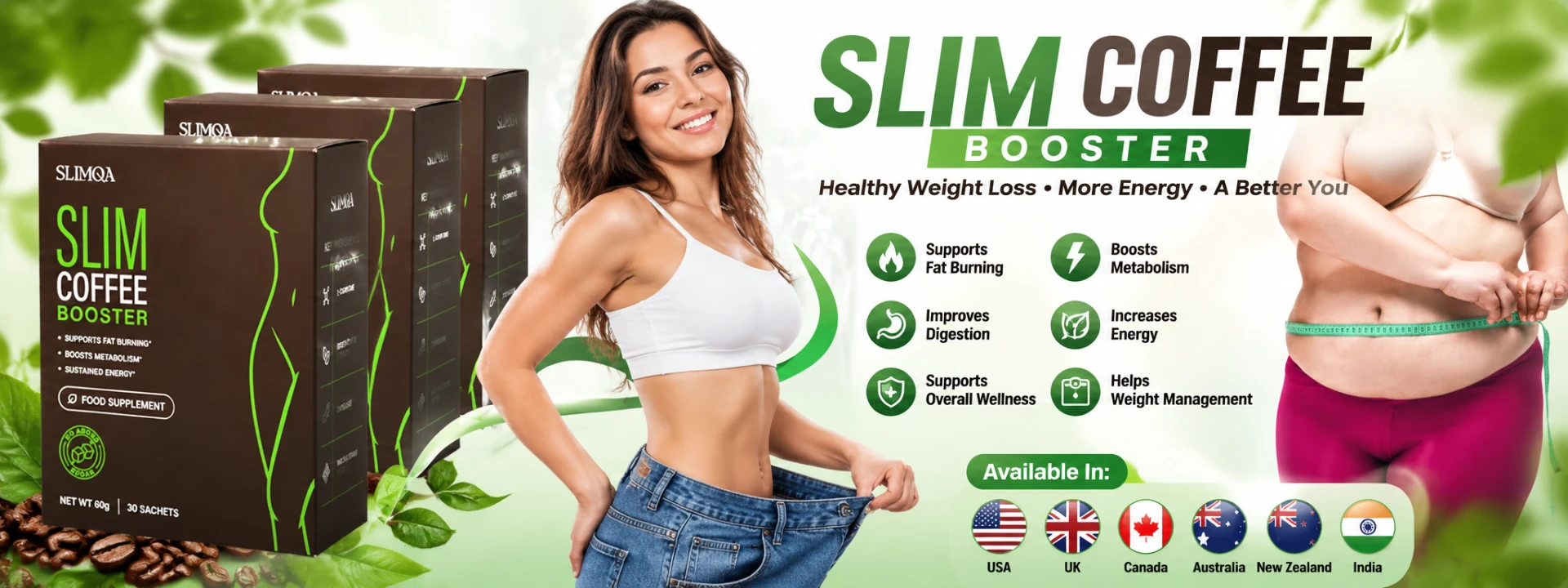 Slimqa Slim Coffee Booster multi-pack offer